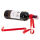 Veinipudelihoidja Ribbon (punane)