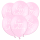 roosade Õhupallide komplekt Happy Birthday (6tk)