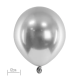 GLOSSY Silver Õhupallid 12cm (50tk)