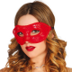 Pitsiline karnevali mask, punane
