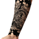 Ajutine Tattoo DRAGON, 14 x 30cm