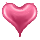Фольгированный Шарик Sweet Heart (75 x 64,5см), тёмно-розовый