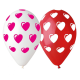 Воздушные шарики Premium Hearts (5шт)