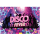 Постер для вечеринки DISCO FEVER (220 x 150см)