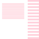Pakkepaber Pink Stripes