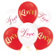 Воздушные шарики LOVE LOVE (6шт)
