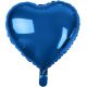 Fooliumist Õhupall Heart (45cm), tumesinine