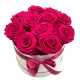 11 Hot Pink Magavat Roosi valges M-karbis