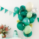 зелёный Букет из шариков (10 шариков)