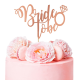 Украшение на торт BRIDE TO BE (rose gold)