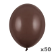 Cocoa Brown Pastel Strong Õhupallid 30cm (50tk)