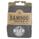 Бамбуковые носки BEER O' CLOCK (39-45)