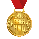 Весёлая Медаль BEER KING