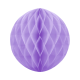 фиолетовый Бумажный шар-соты, 10см