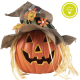Декорация с LED Scarecrow Pumpkin
