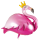 Фольгированный Шарик Королевский Фламинго