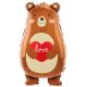Фольгированный Шарик LOVE BEAR