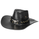 чёрная Ковбойская шляпа TEXAS