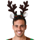 Ободок с рогами и ушками REINDEER