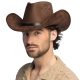 коричневая Ковбойская Шляпа BRONCO
