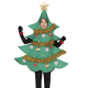 laste Kostüüm XMAS TREE (7-9a)