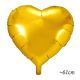 Fooliumist Õhupall Golden Heart (61cm)