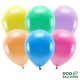värvilised metallik ECO õhupallud (100tk)