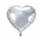 Fooliumist Õhupall Silver Heart (45cm)