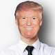 Весёлая маска Donald Trump