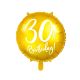 kuldne Fooliumist Õhupall 30th Birthday!
