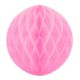 светло-розовый Бумажный шар-соты, 10см