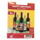 lõbusad pudelisildid-kleepekad HAPPY BIRTHDAY (5tk)