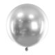 Suur läikiv Silver Õhupall (60cm)