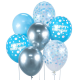 Букет из шариков Charm (blue/Happy Birthday)