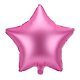 Fooliumist Õhupall STAR, matt/roosa