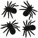 Декоративные пауки (4шт)