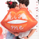 Фольгированный Шарик KISS ME (86,5 x 65см)