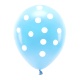ECO воздушный шарик Blue/Dots