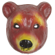 Детская маска животного (медведь)