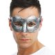Karnevali mask ANTIQUE SILVER