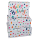 Подарочная Коробка HAPPY BIRTHDAY (23,5 x 16,5 x 10см)