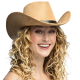 бежевая Ковбойская Шляпа BRONCO