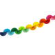 Разноцветная Растяжка RAINBOW FANS, 2,5м