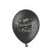 Õhupall Happy Birthday Black