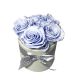 5 Cool Lavender Спящих Роз в керамической вазе