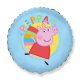 Fooliumist Õhupall PEPPA (helesinine)