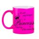 Розовая Кружка Princess II (с твоим текстом)