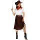 Kostüüm naisele COWGIRL, M