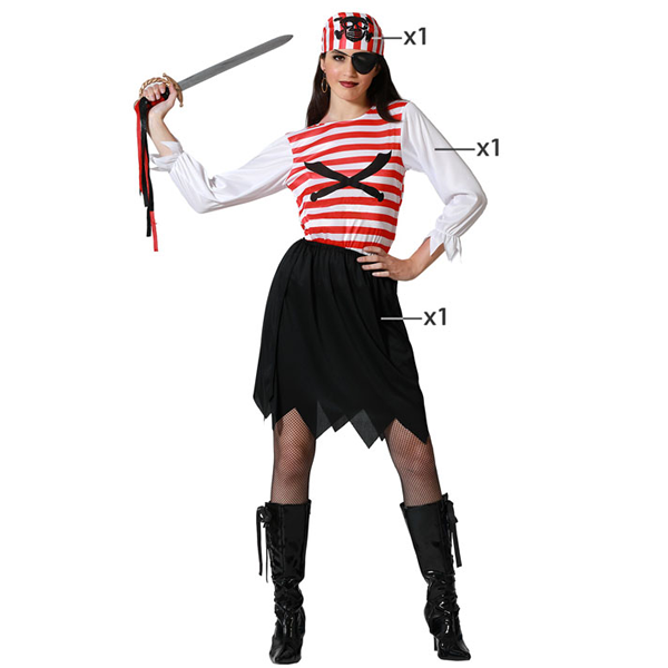 Пиратский костюм женский (74 фото)
